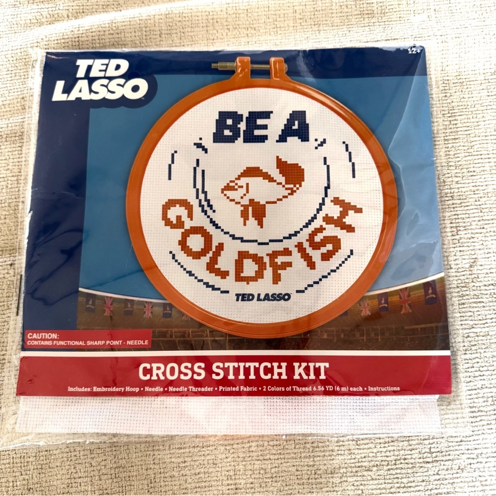 Ted Lasso Cross Stitch Kit